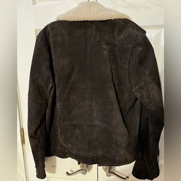 Brown Genuine Suede Medium Express Jacket - Picture 7 of 9
